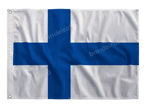 Bandeira da Finlândia