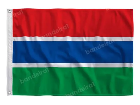 Bandeira da Gâmbia