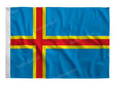 Bandeira das Ilhas Aland