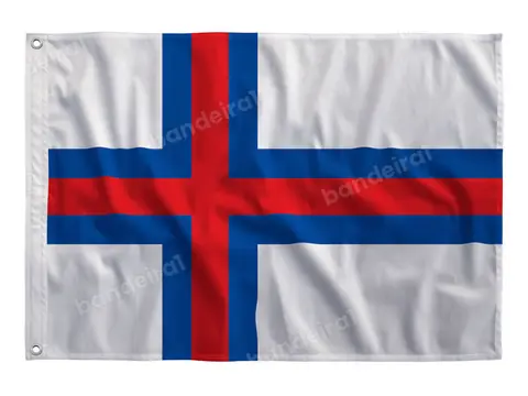 Bandeira das Ilhas Faroé