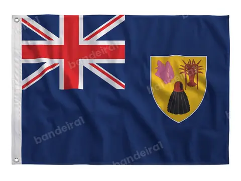 Bandeira das Ilhas Turks e Caicos