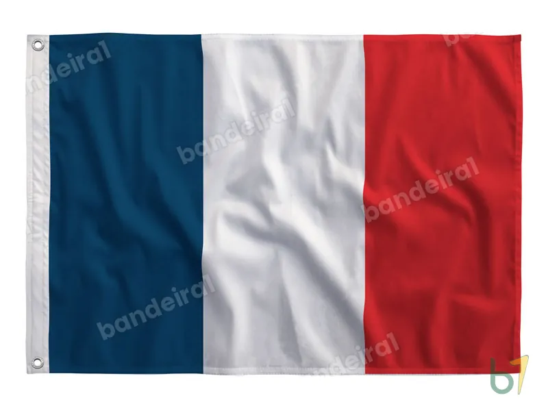 Bandeira da Martinica — poliéster — vista frontal