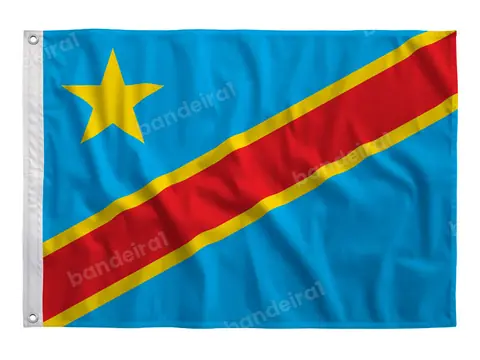 Bandeira da República Democrática do Congo