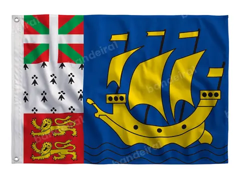 Bandeira de Saint-Pierre e Miquelon