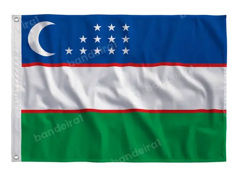 Bandeira do Uzbequistão